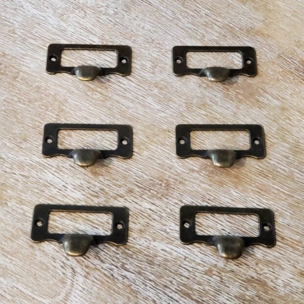 Vintage Card Catalog Handle