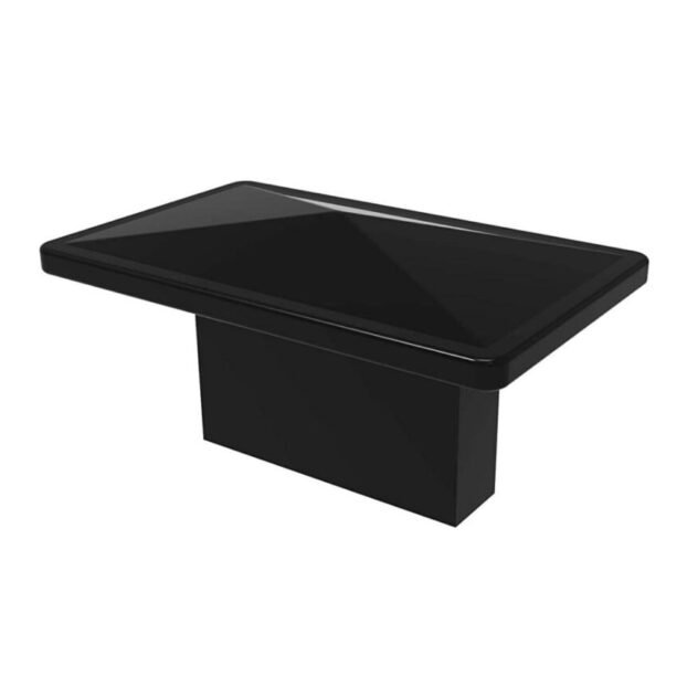 Raised Black Rectangle Knob